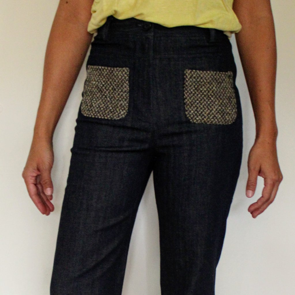 Elizabeth And James Brand New With Tag Size 0 Dark Indigo Wide Leg Denim